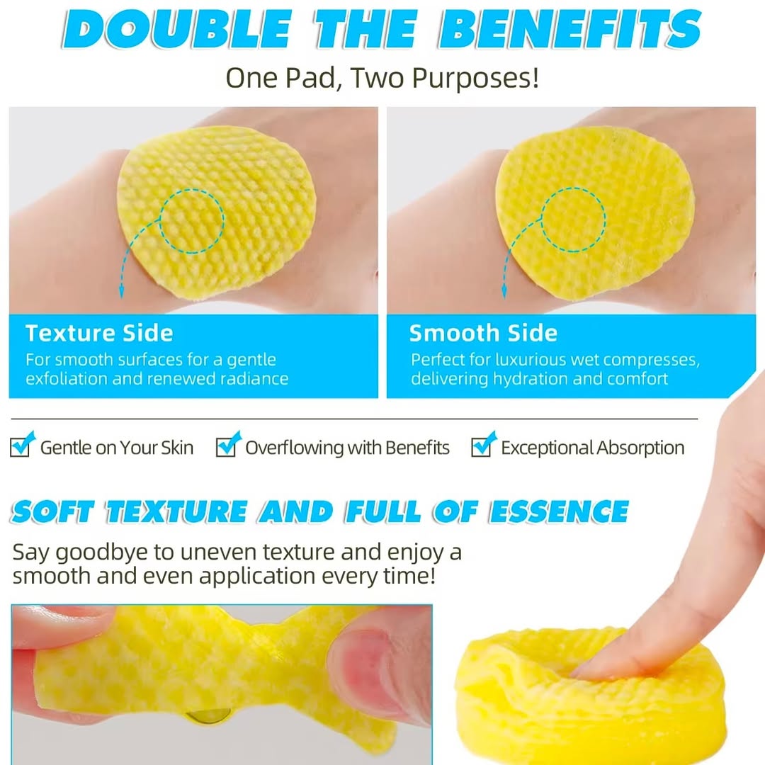 Kojic acid turmeric cleansing pads ( pack of 60 pcs)