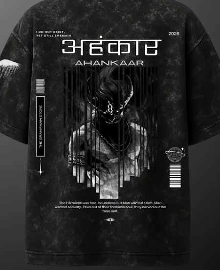 Ahankaar Dark Philosophy Graphic Tee