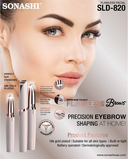 Flawless New Generation Eyebrow Hair Trimmer And Shaper