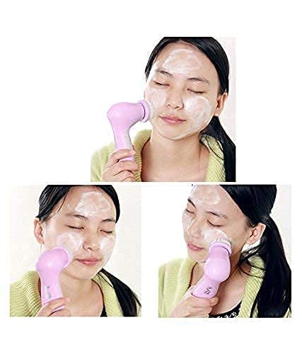5-in-1 Facial Cleansing Brush & Electric Face Massager