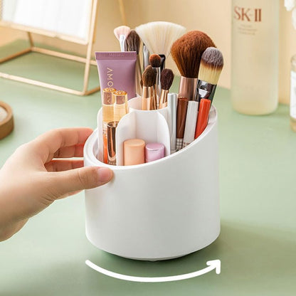 360 Rotating Makeup Brush Holder