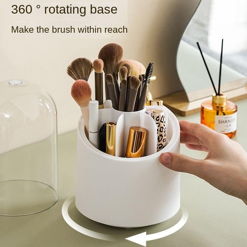 360 Rotating Makeup Brush Holder