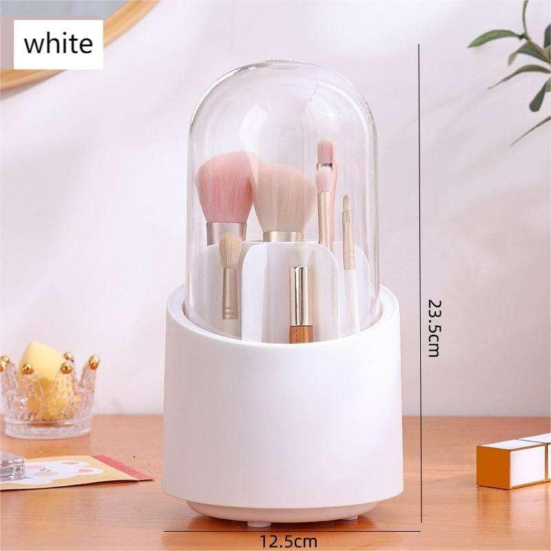 360 Rotating Makeup Brush Holder