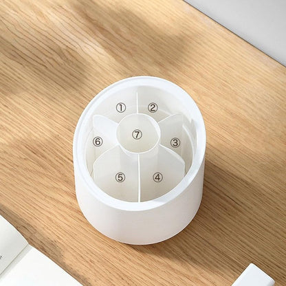 360 Rotating Makeup Brush Holder