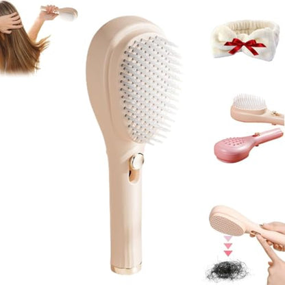 Big Size Self Cleaning Hairbrush