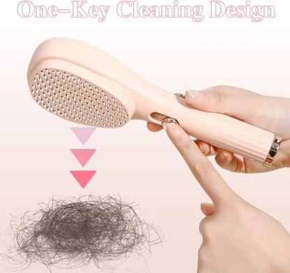 Big Size Self Cleaning Hairbrush