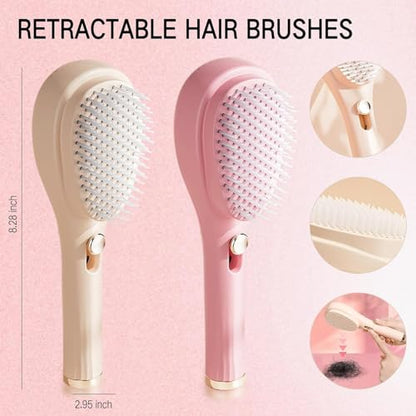 Big Size Self Cleaning Hairbrush