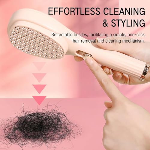 Big Size Self Cleaning Hairbrush