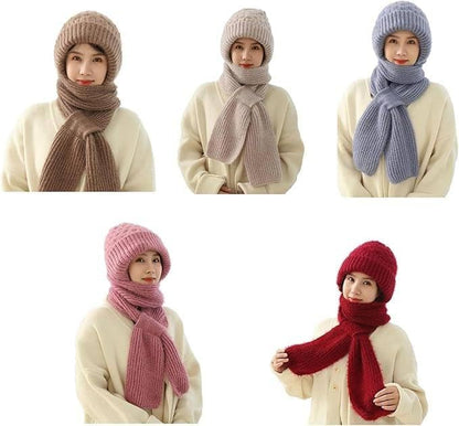 Women Scarf with cap