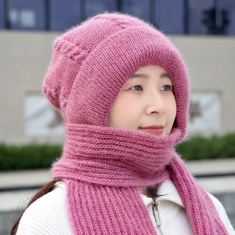 Women Scarf with cap