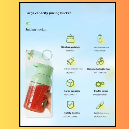 Portable USB Rechargeable Juicer Blender 1.5L
