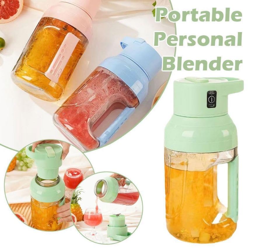 Portable USB Rechargeable Juicer Blender 1.5L
