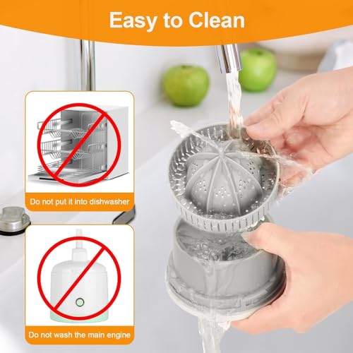 Electric Citrus Juicer Machine – Wireless 200ml