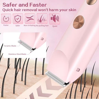 2 in 1 Bikini Trimmer for Women