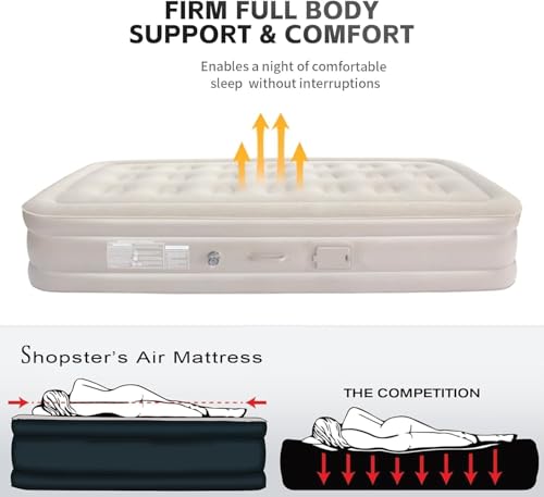 Inflatable air Single Bed with pump