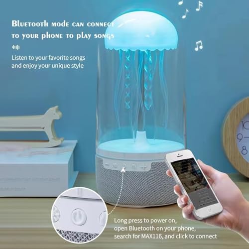 Jellyfish Lamp With Bluetooth speaker
