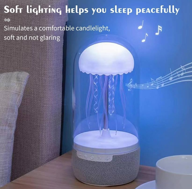 Jellyfish Lamp With Bluetooth speaker