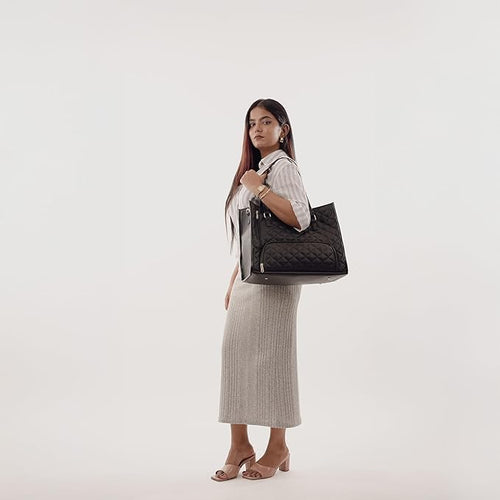 KIYU Elegant Work Bag with Lunch Compartment