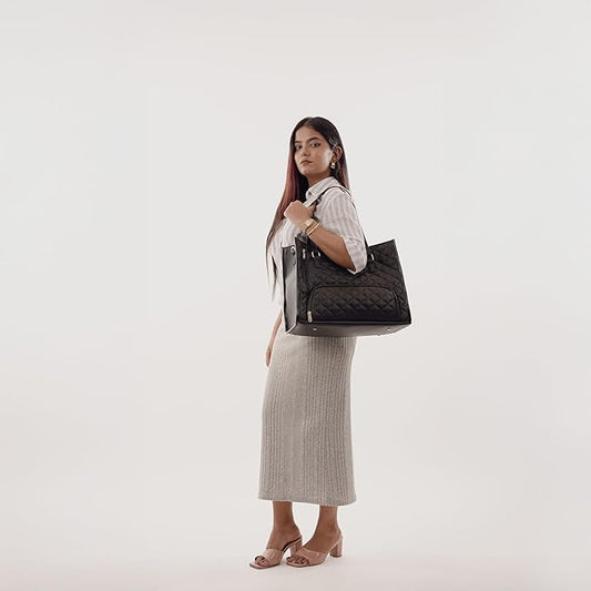 KIYU Elegant Work Bag with Lunch Compartment