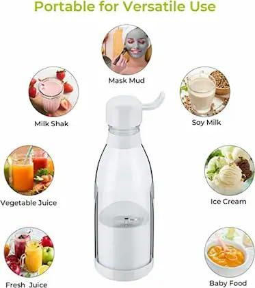 Electric Portable Mini USB Chargeable Bottle Juicer 420ML