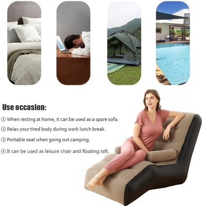 Air Sofa Chair with pillow Square