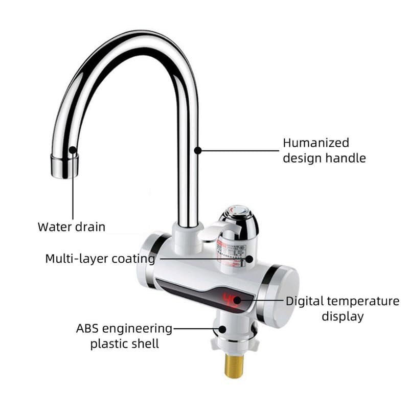 New Instant Water Heating Faucet