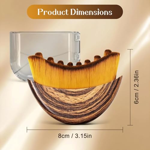 Lymphatic Contour Face Brush for Sculpting & Drainage