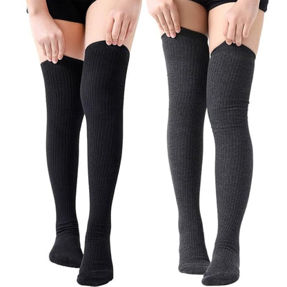 Worm Wool Socks Black