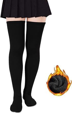 Worm Wool Socks Black