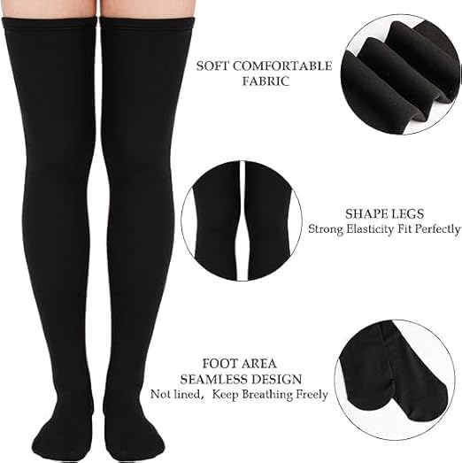 Worm Wool Socks Black