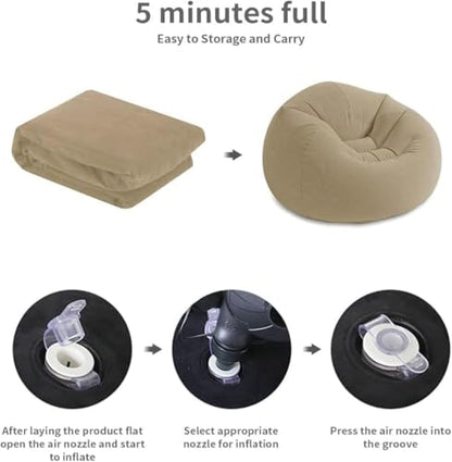 Spherical Sofa With Inflatable Pump