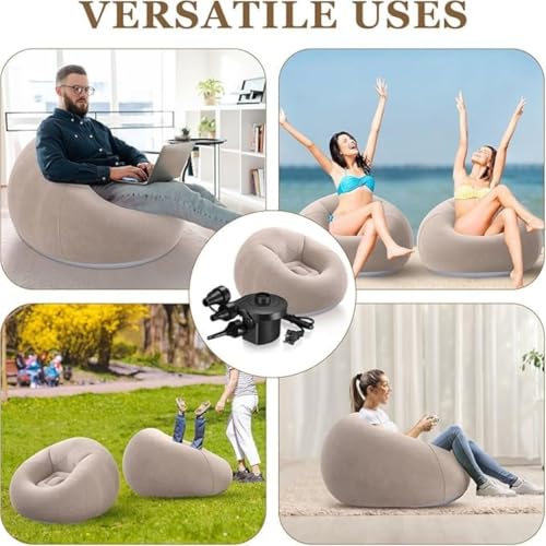 Spherical Sofa With Inflatable Pump