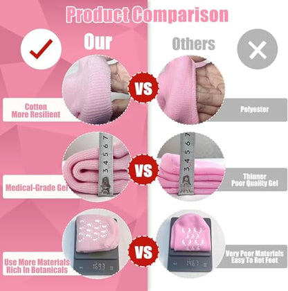 Winter Spa Gel Socks Pair