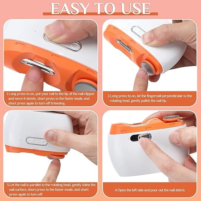 2 In 1 Electric Nail Clipper