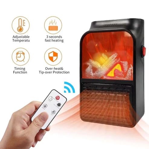 Flame handy heater with remote (1000w)