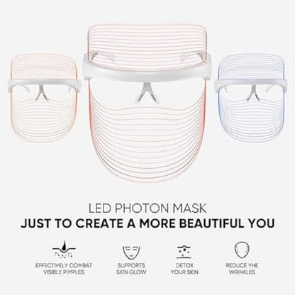 3 in 1 LED Beauty Face Mask