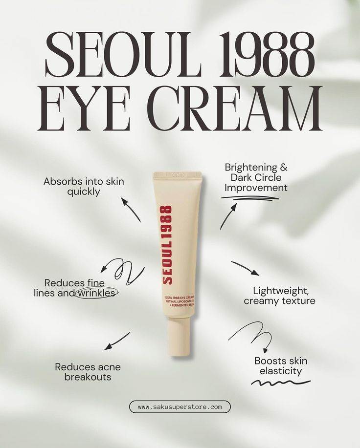 SEOUL 1988 Hydrating Eye Cream