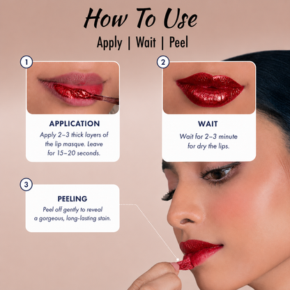 Peel-Off Lip Stain®