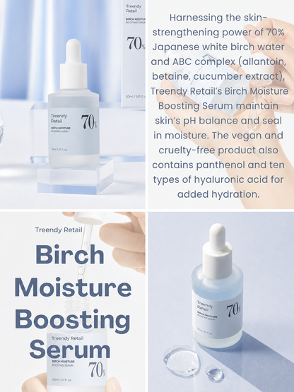 Birch 70+ Hyaluron Moisture Boosting Serum