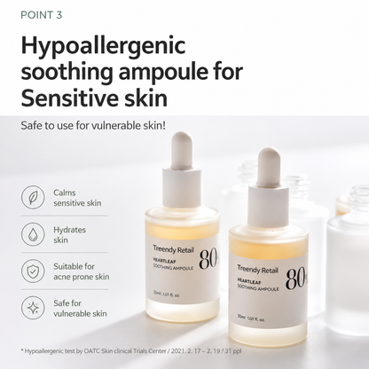 Heartleaf 80 Moisture Soothing Ampoule (30 ml)