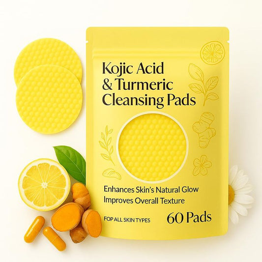 Kojic acid turmeric cleansing pads ( pack of 60 pcs)