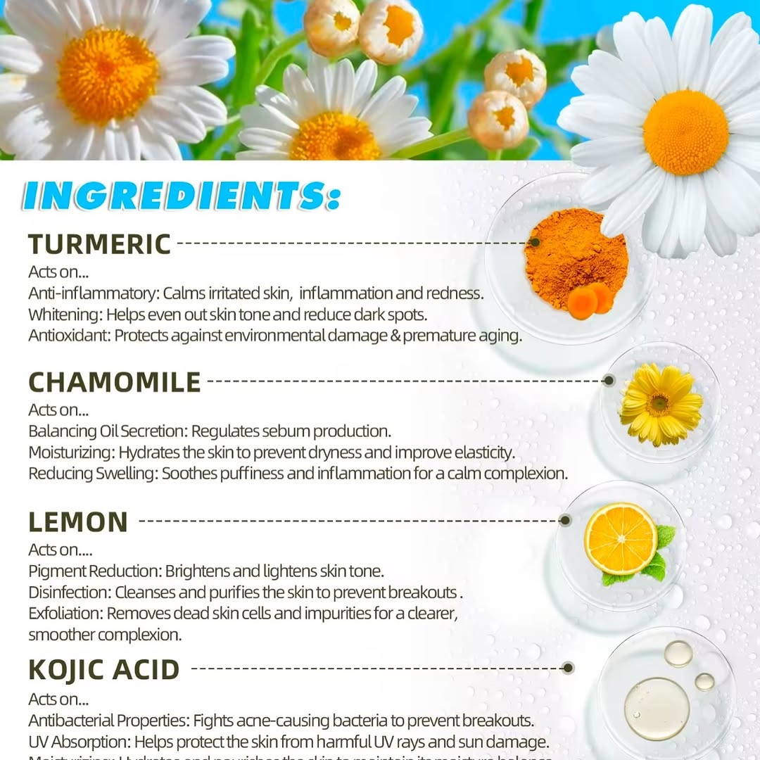 Kojic acid turmeric cleansing pads ( pack of 60 pcs)