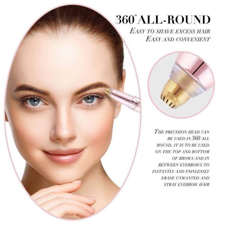 Flawless New Generation Eyebrow Hair Trimmer And Shaper