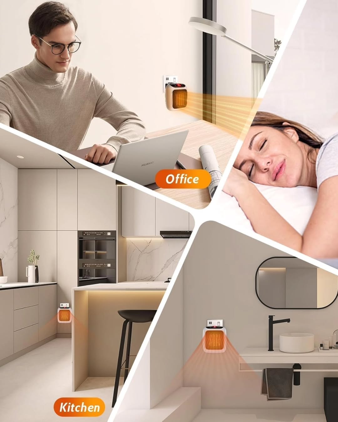 Handy Heater 800w with remote